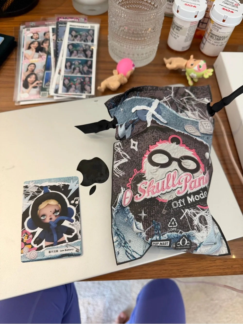 Confirmed Pop Mart Skull Panda Off Mode Low Battery